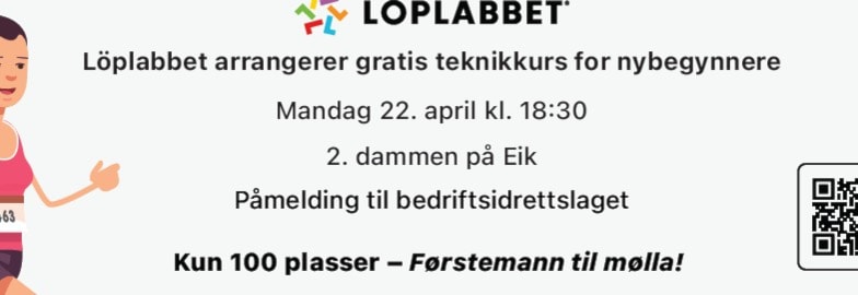 Løpekurs for nybegynnere